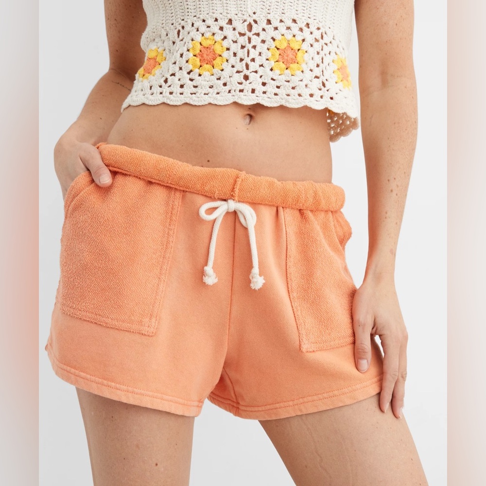 Aerie On-A-Roll Fleece High Waisted Short